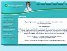 Tablet Screenshot of naturehealing.ca